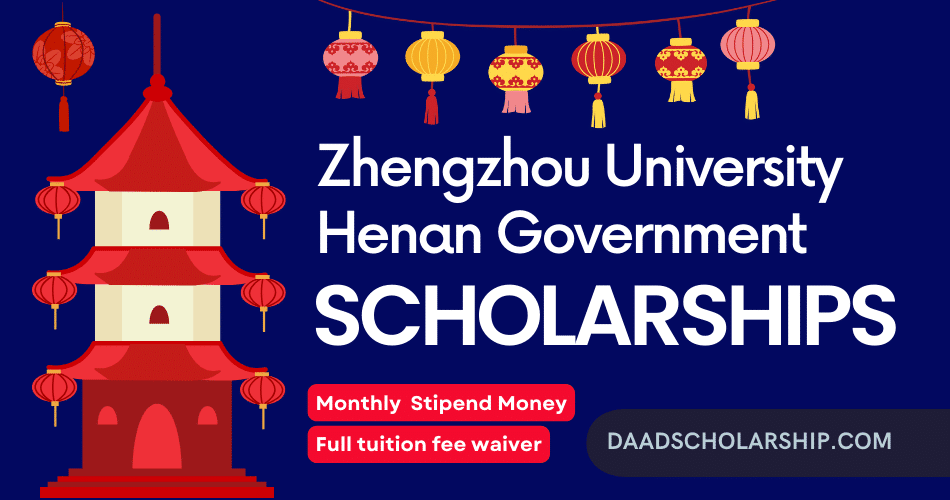 Zhengzhou College Henan Authorities Scholarship 2024 for BS, MS, PhD