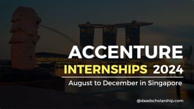 Accenture International Internships 2024 in Singapore (Application Method)