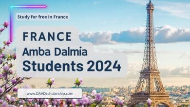 Amba Dalmia Scholarship 2024 in France for Women Students