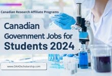 Canadian Government Jobs for Students Under Research Affiliate Program 2024