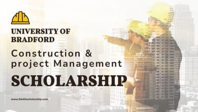 Construction and Project Management Scholarship 2024 at University of Bradford