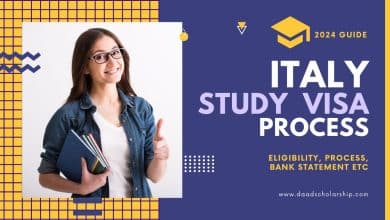 Italy Study VISA 2024 Application, Types, Eligibility, Bank Statement Requirements