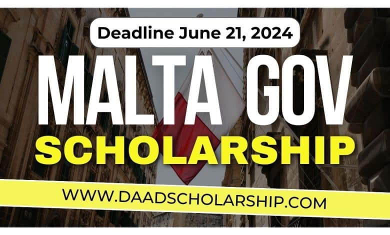 Malta Government Endeavour Scholarship 2024