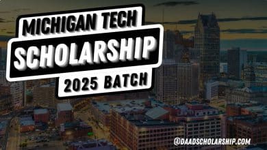 Michigan Tech Undergraduate Research Scholarship 2025
