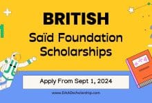 Saïd Foundation Scholarships 2025-26 Preparations