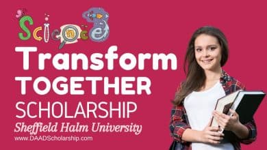 Transform Together Scholarships 2024 at Sheffield Hallam University