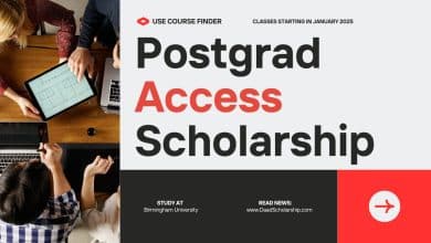 Postgraduate Access Scholarship 2024 (Round 2) of £4,000Student