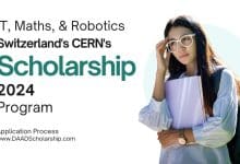 Switzerland CERN's Technical Scholarship 2024 in IT, Mathematics & Robotics