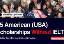 Top 25 American Scholarships Without IELTS Requirement Benefits, Eligibility, and Application Schedules