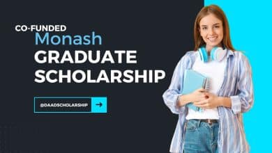 Co-funded Monash Graduate Scholarship Deadline August 31, 2024