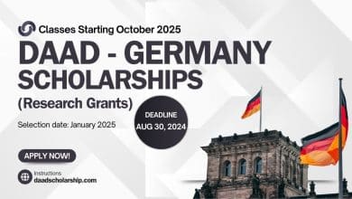 DAAD Scholarship 2025 (Research Grants) Online Application Instructions