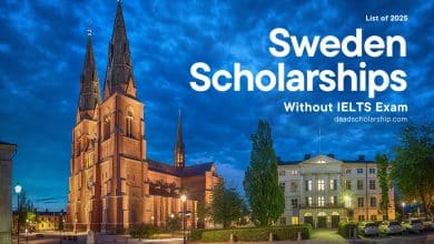 Sweden Scholarships 2025 Without IELTS Requirement