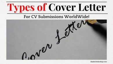Types of Cover Letters for CV Submissions Worldwide
